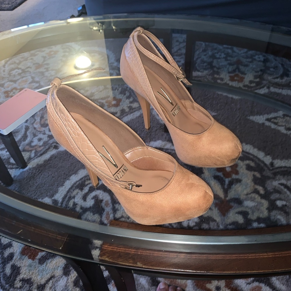 New brown high heels